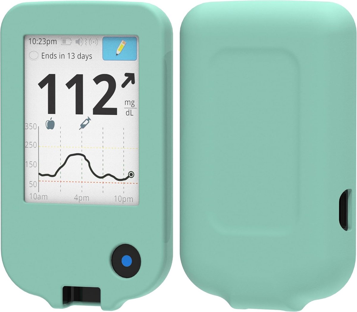 Case compatible with Abbott Freestyle Libre 3 Silicone Sleeve light green - ShopVlot