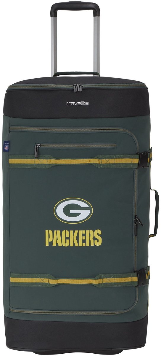 Travelite travelite x NFL 2 wielen Reistas 79 cm - green bay packers