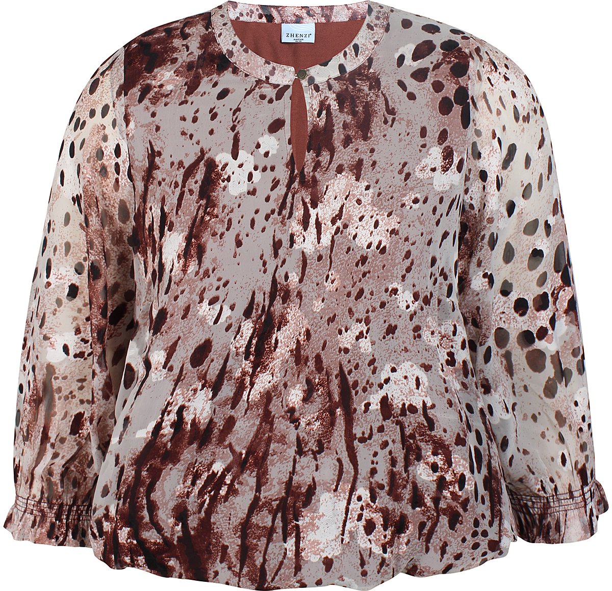 ZHENZI blouson volie stof