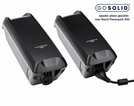 GO SOLID! ® Oplader geschikt voor Bosch PowerPack 400 fietsaccu - Elektrische fiets oplader 2A - 36V van GO SOLID! — afbeelding 4