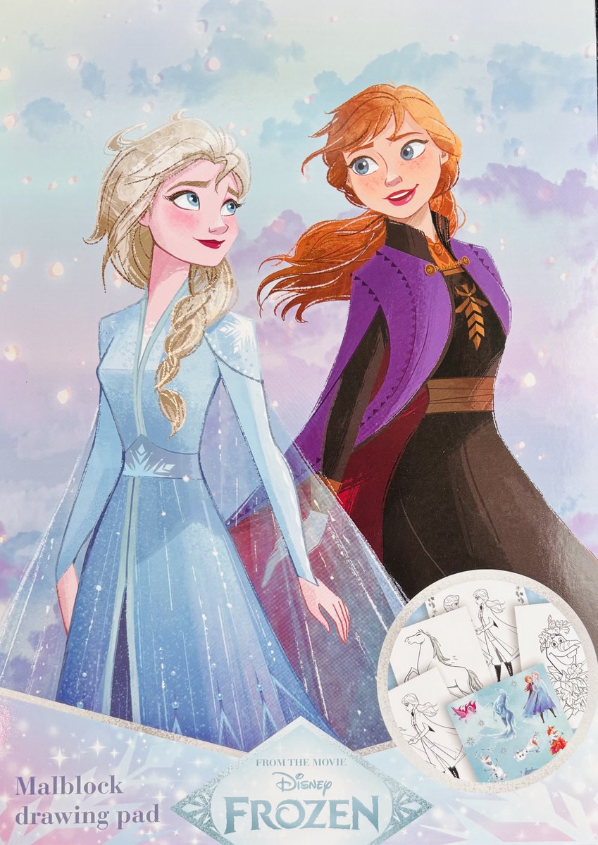 Disney Frozen Kleurboek met Stickervel – Kleurboek voor Kinderen – Elsa, Anna & Olaf – Creatief Knutselen en Kleuren - Stickers