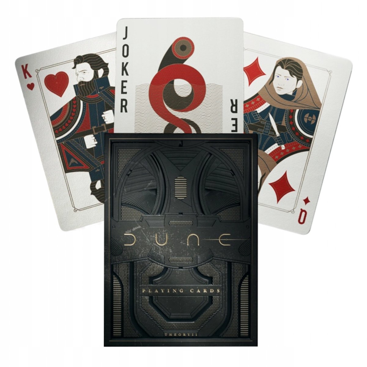 Speelkaarten Set - Inspiratie van Dune, 100x70 mm