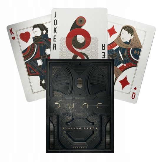 Speelkaarten Set - Inspiratie van Dune, 100x70 mm