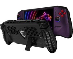 Case Compatible with MSI Claw 8 EX ai+, Soft TPU Case with Kickstand Anti-Scratch Protective-Black - ShopVlot