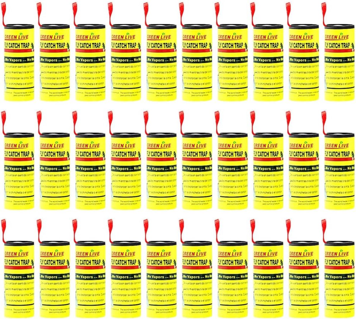 30 stuks vliegenpapier vliegenval kleverige vliegenvanger voor binnen - ShopVlot