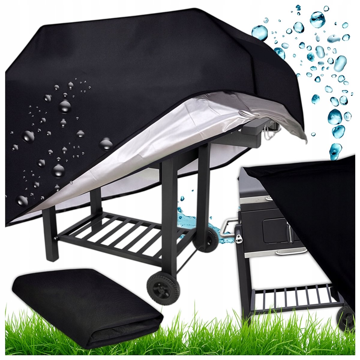 Waterdichte Grillhoes XXL 145x61x117 cm - Duurzaam & Universeel