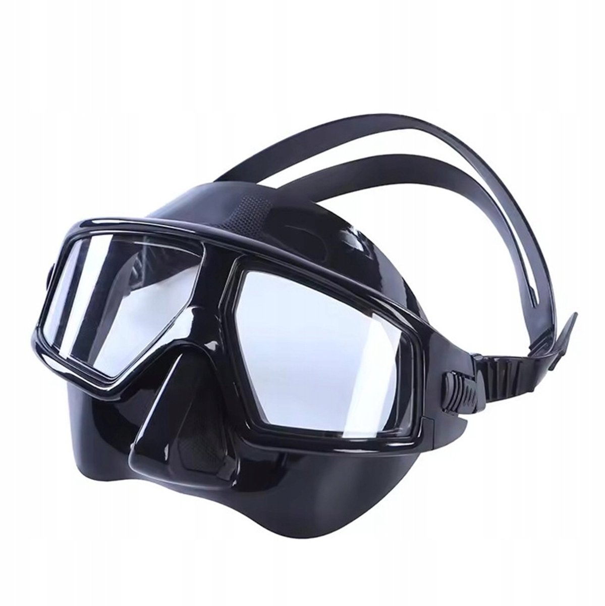 Nohiteam Freediving Masker NTM-08 Zwart - Klein Volume