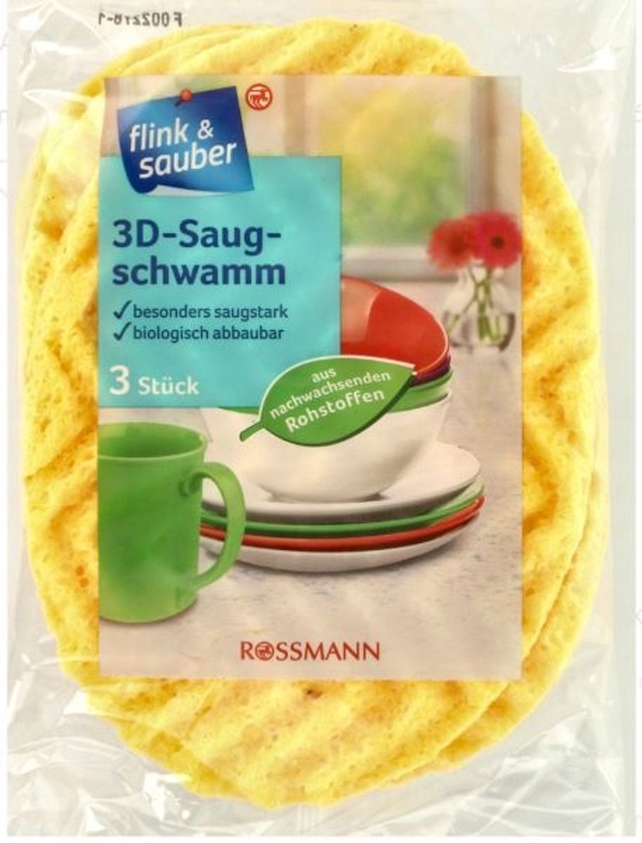 Universele Keukensponsjes - 3 stuks