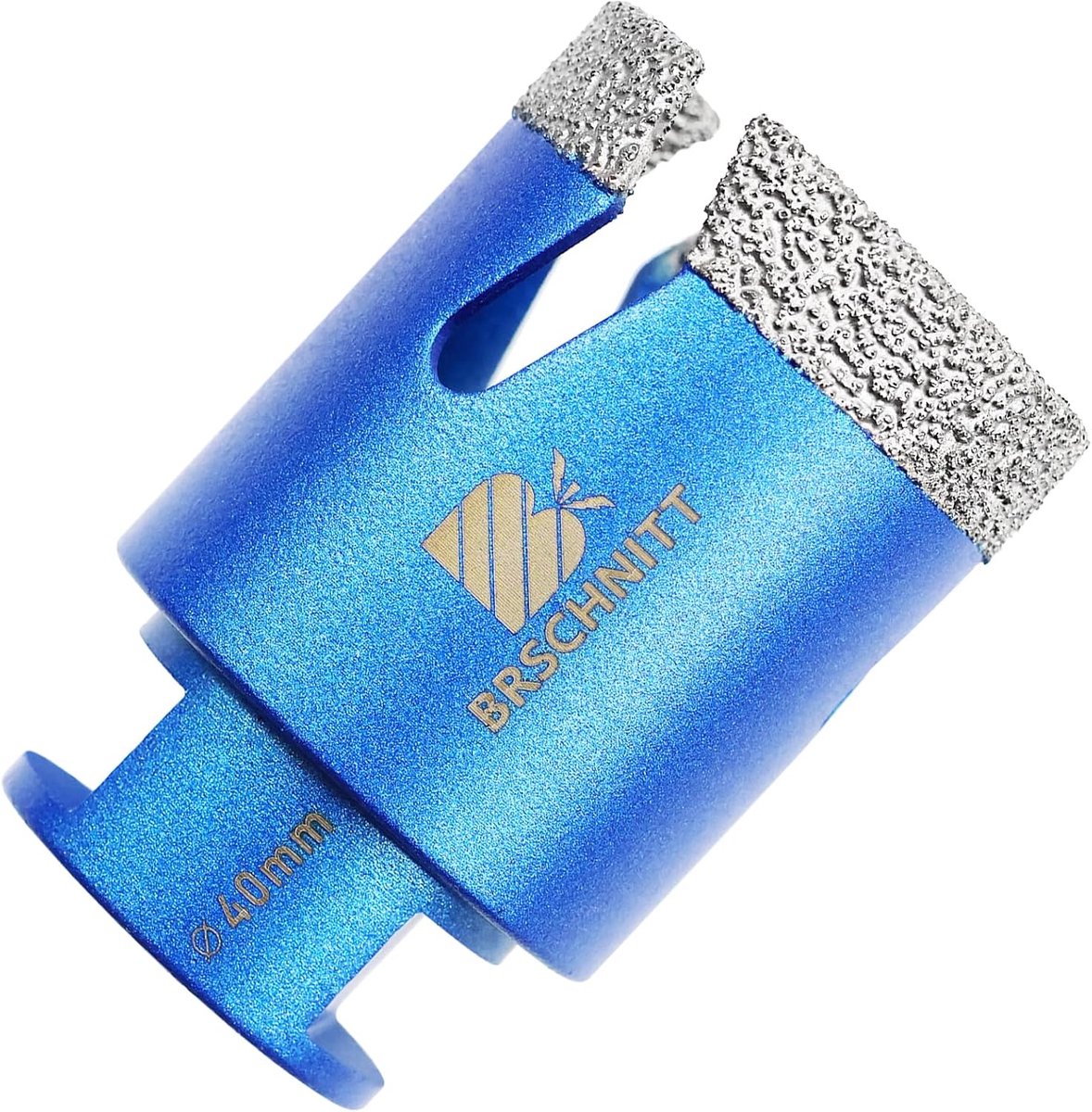 Diamond Drill Bit 40 mm - BRSCHNITT M14 Tile Drill Bit for Drilling Tiles, Porcelain, Stoneware, Ceramic, Marble and - ShopVlot