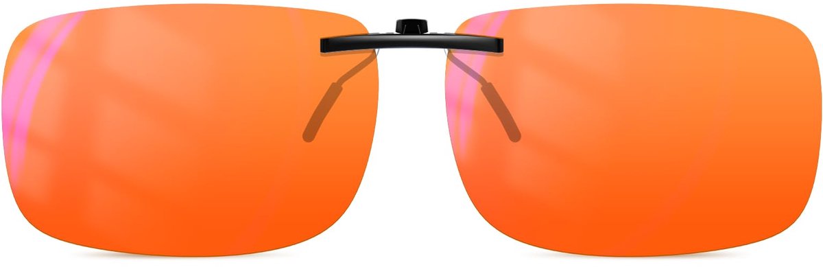 Goiteia Bril met clip voor het blokkeren van blauw licht, bril met clip voor computer en games voor een betere - ShopVlot