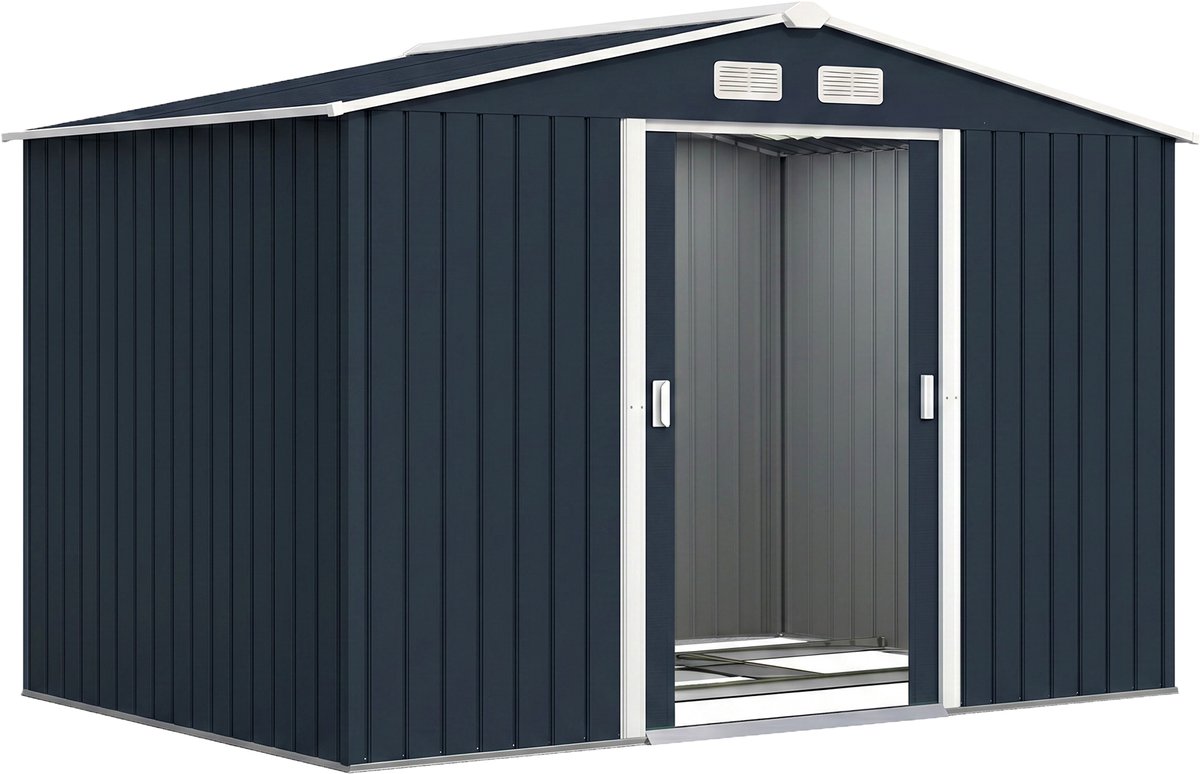 Outsunny Tuinberging - Gegalvaniseerd staal - 277x195x192cm - Donkergrijs