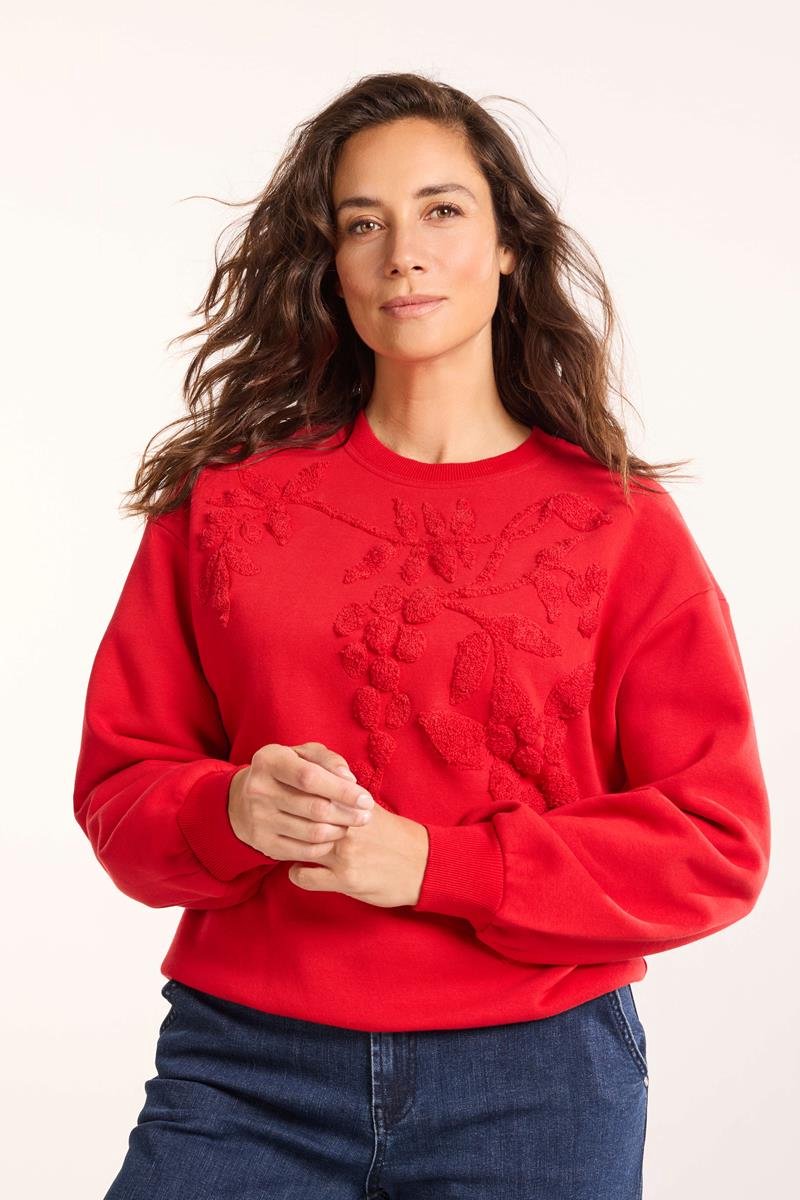 DIDI Dames Sweater Friend Salsa red maat 38
