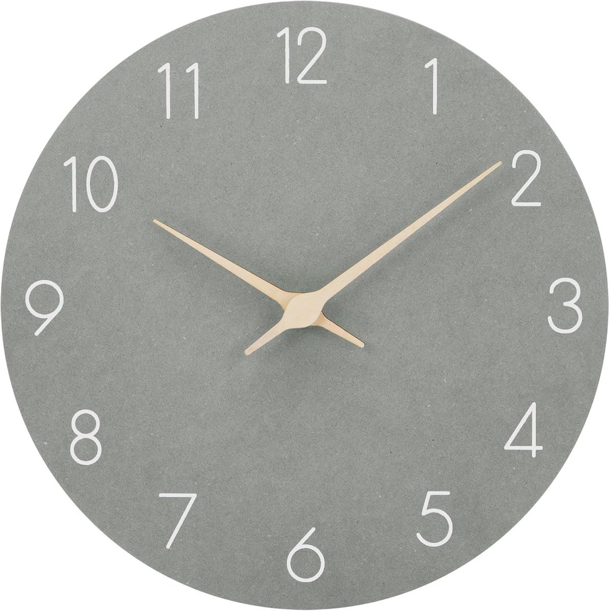 ACCSHINE Wooden 25cm Silent Wall Clocks for Home Decoration Living Room Kitchen Large Numbers Modern Clock - ShopVlot