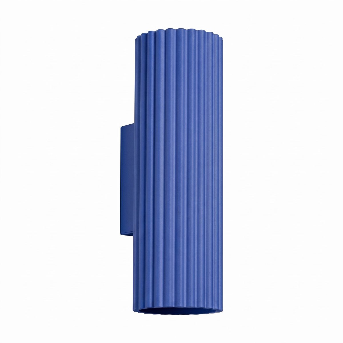 Sollux Lighting Wandlamp KARBON - GU10 - ultramarijn - aluminium - 6.5x8.5x20cm