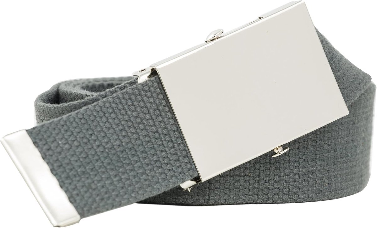shenky Fabric Belt 4 cm Width 112 cm to 160 cm Fabric Belt with Buckle Men's Belt Canvas Women Buckle Women's Belt - ShopVlot