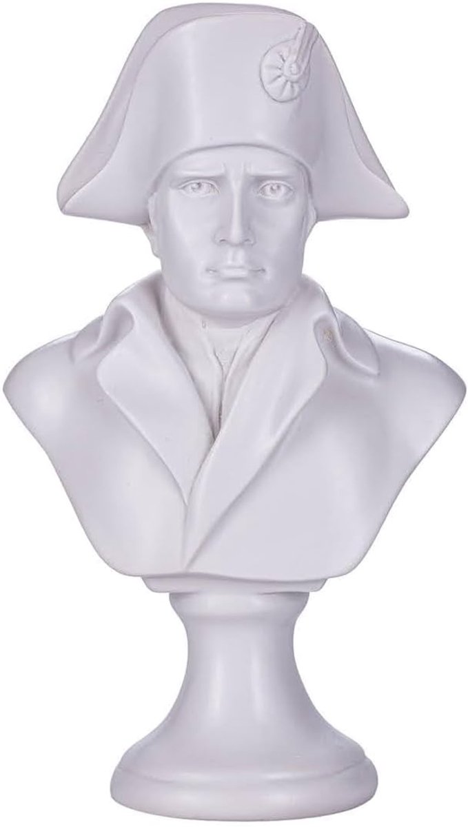 French Emperor Napoleon Bonaparte Marble Bust Statue Sculpture 24cm - ShopVlot