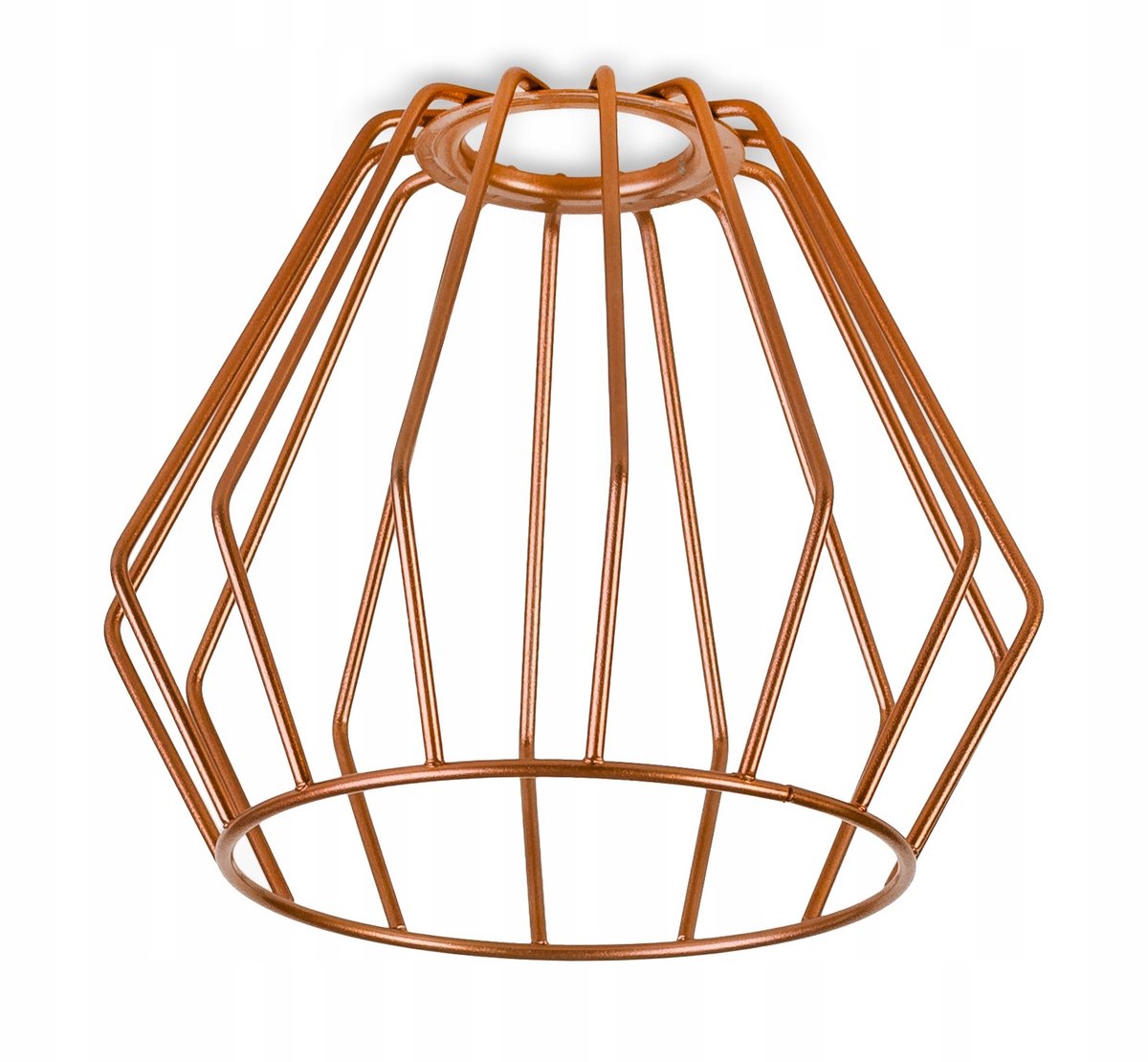 Metalen Lampenkap E27 Loft Stijl - Koperkleurig