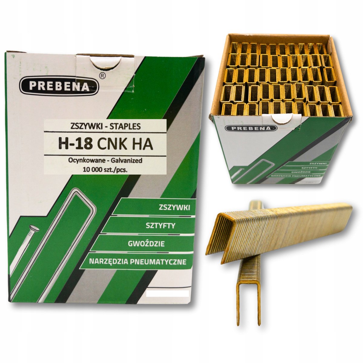 Prebena 92/H nietmachine klinknagels 18mm 10.000 stuks