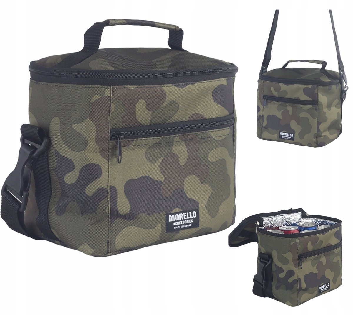 Morello Thermotas voor 6 bierflessen - 6L - Draagband & Waterdicht