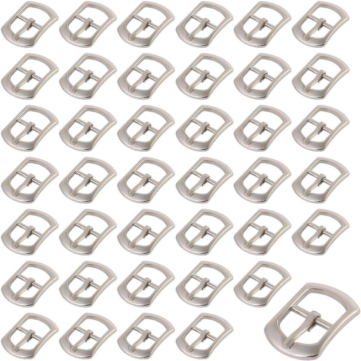 40 Pcs Roller Buckle, Belt Buckle, Mandrel Buckle, Shuny Buckles, Embellishment Results for Bags Leather Belts Shoe - ShopVlot