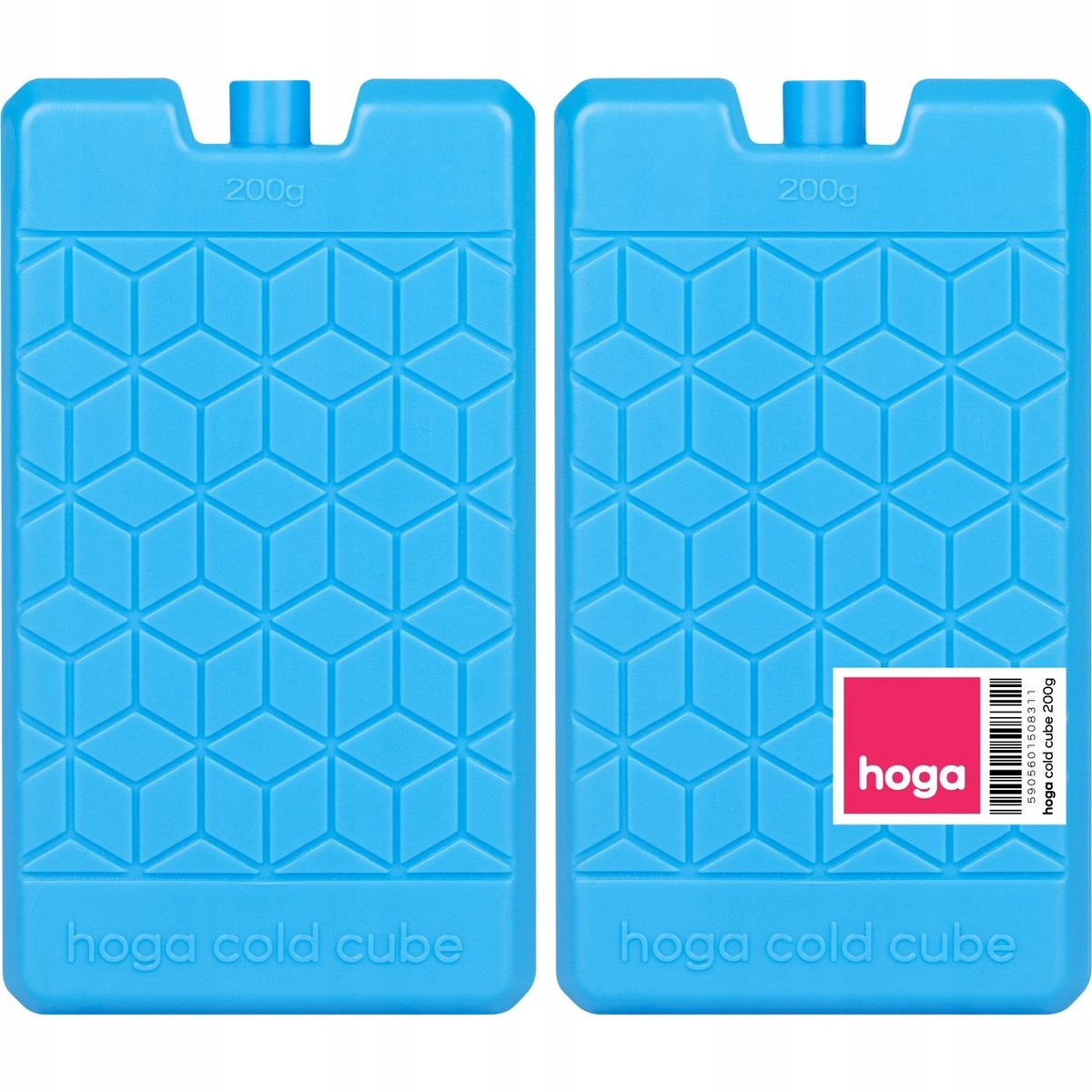 Hoga Koelblok 200g - 2 stuks voor koeltas/koelbox