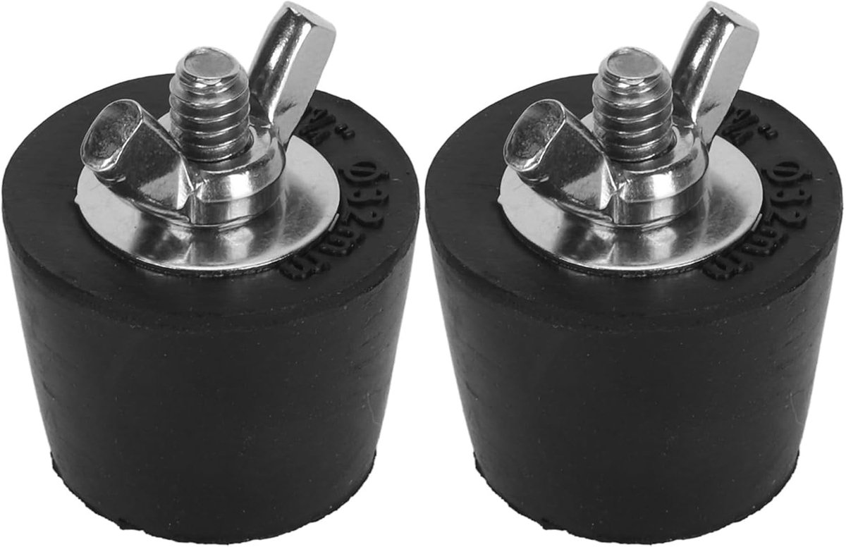 Swimming Pool Winter Plug, 2 Pieces Pool Winter Plug Tight Seal Leak Detection for Maintenance (32mm) - ShopVlot
