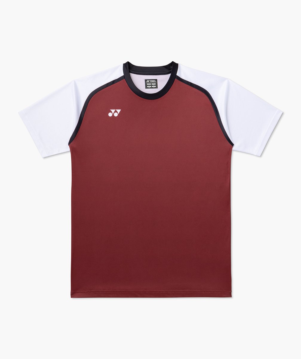 Yonex 16868EX unisex badminton tennis sportshirt - smoke red - maat XXL