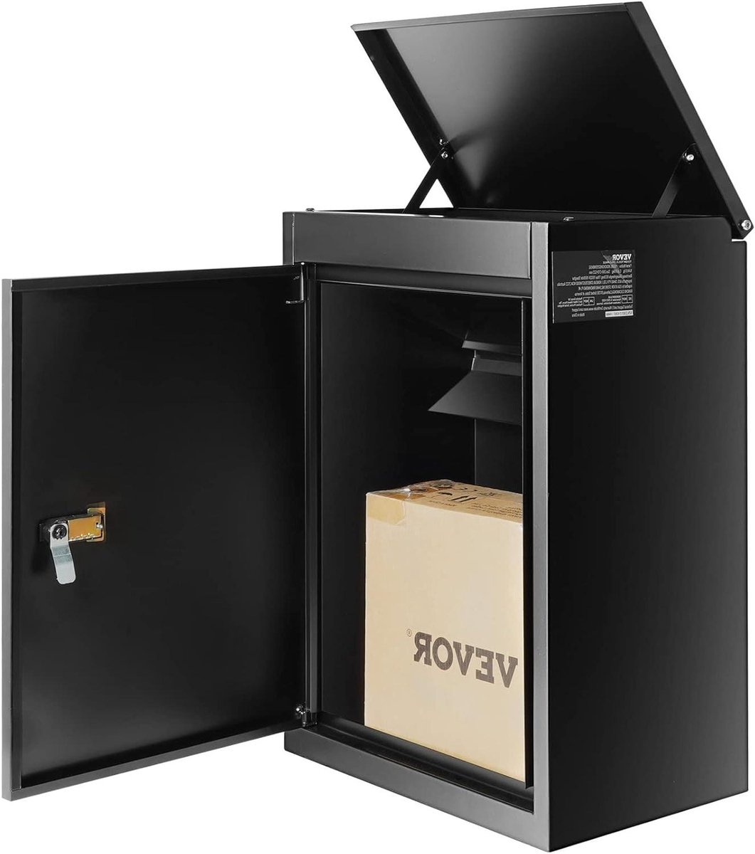 Pakket Drop Box - Brievenbus Buiten - Veilig Pakket Ontvangen - Gecodeerd Slot - 39 x 27 x 52 cm