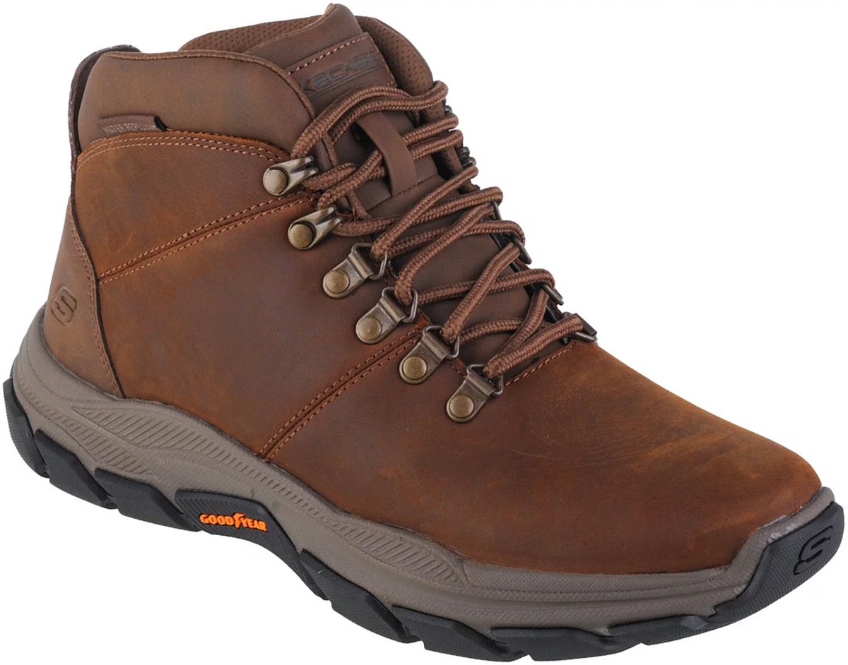 Skechers Respected - Esmont 204453-CDB, Mannen, Bruin, Trappers, maat: 47,5