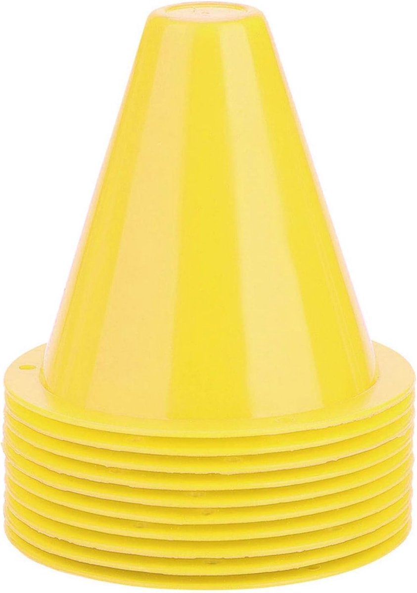 Kegelsets, voetbaltraining Kegelmarkeringen Plastic behendigheid Veiligheidsschijfkegels voor voetbal Basketbal Voettraining