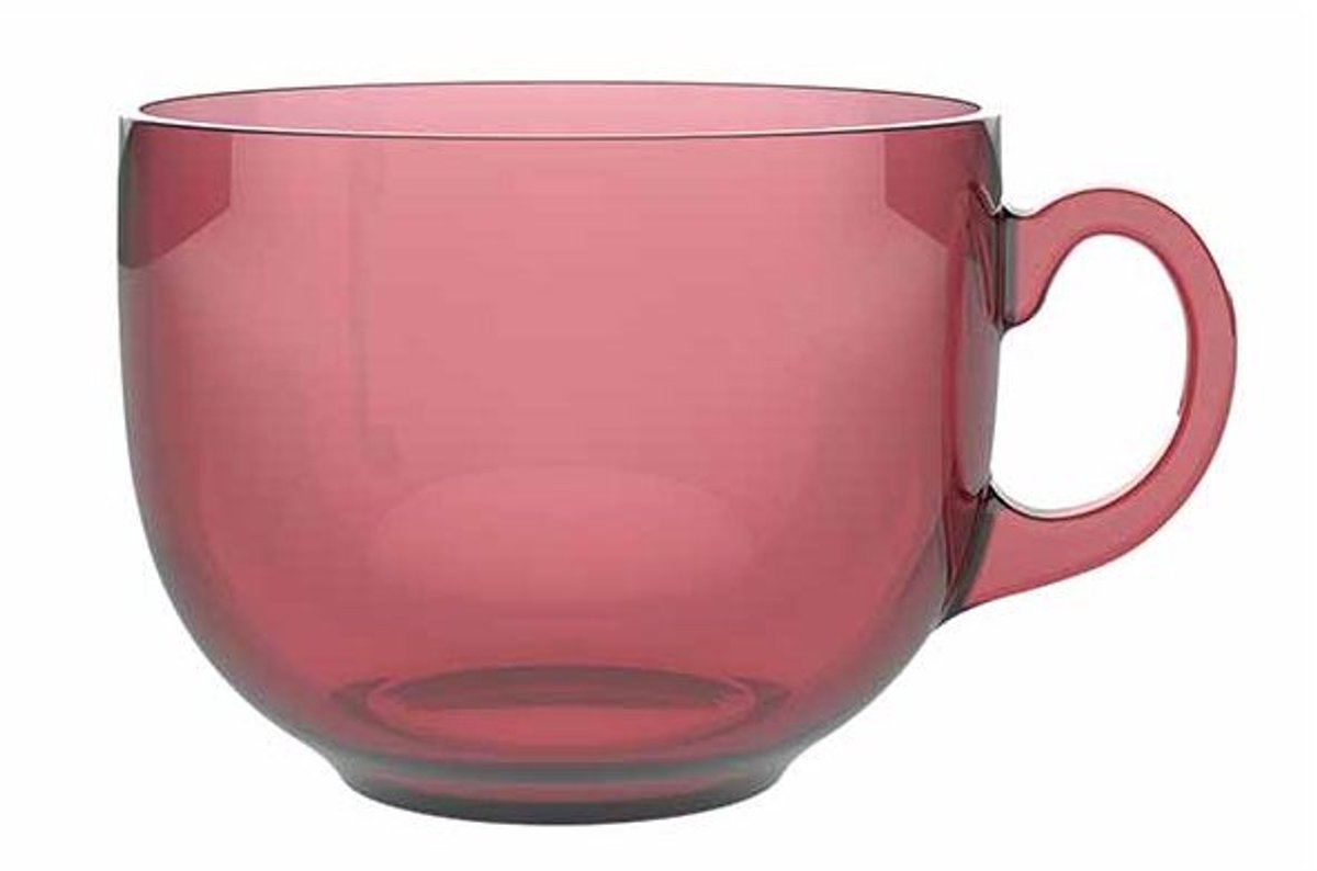 Alba Jumbobeker Terracotta 50cl