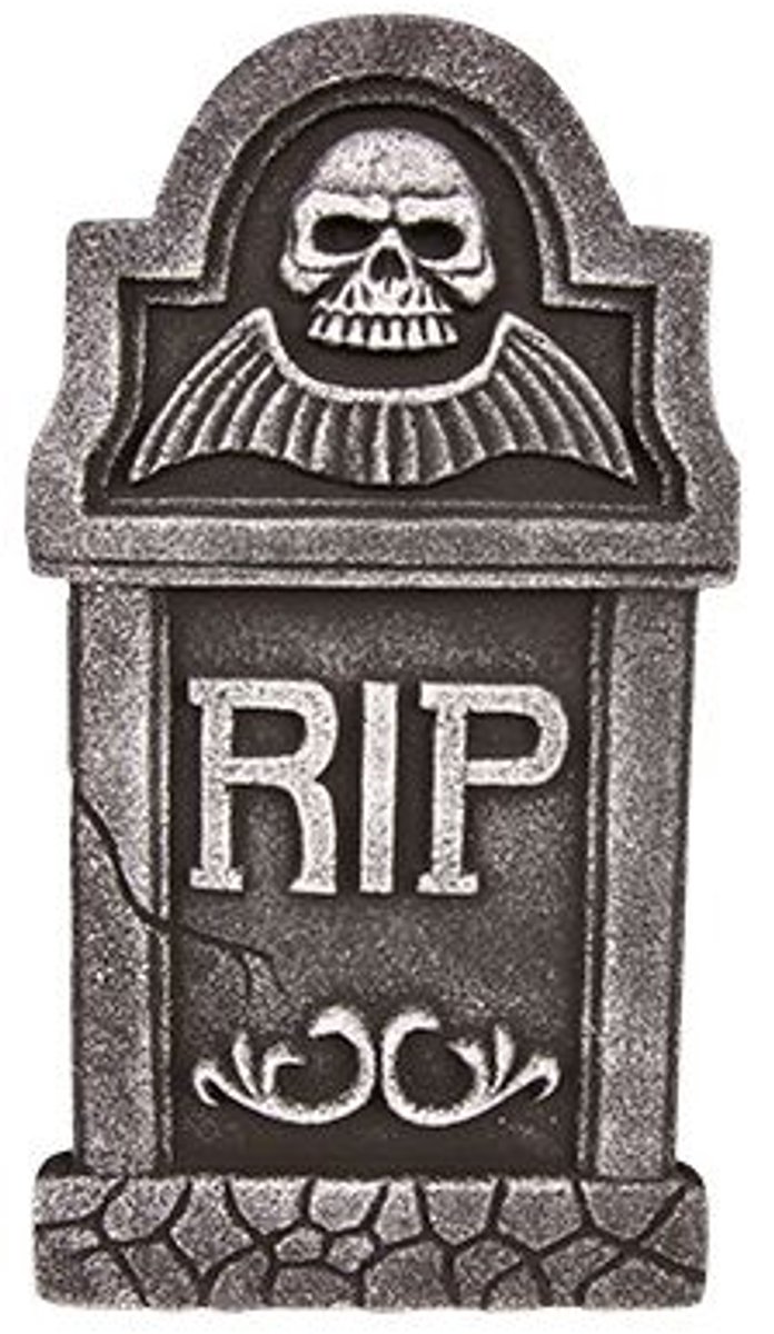 Grafsteen Rip Zwart 23x2xh42cm Foam