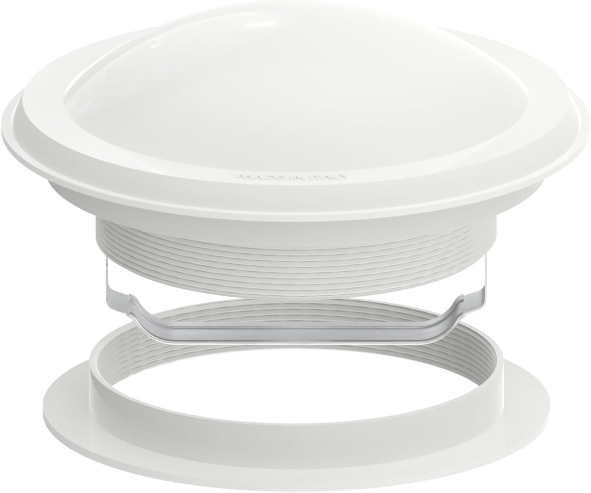 plikc Patrijspoort ontluchter voor campers, caravans en caravans (standaard klem 40 mm)