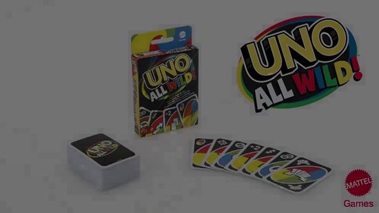 Mattel Games UNO All Wild - Kaartspel