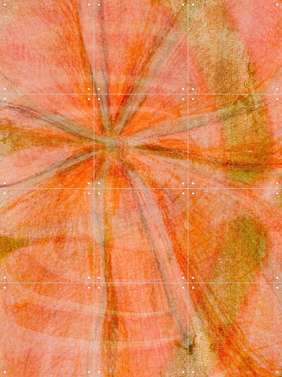 IXXI Morning Glory, RAR Kramer - 60 x 80 cm - Gratis ophangtool - Grote wanddecoratie en posters - Gemengde Technieken, Trap, Slaapkamer, Gang