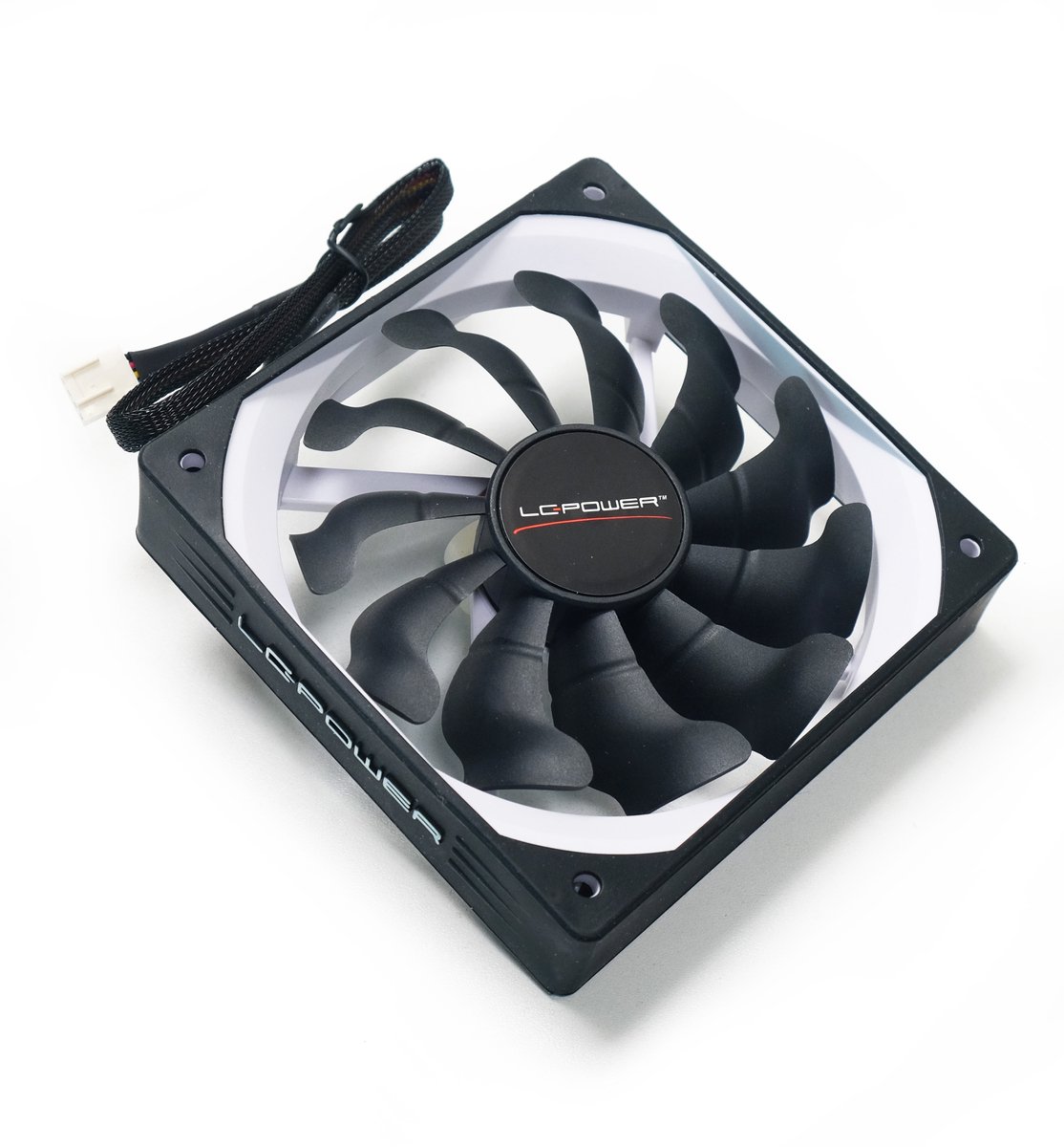 PC Behuizing Ventilator - Low Noise Case Fan 120x120x25 mm - Silicone Frame - 4 pin PWM