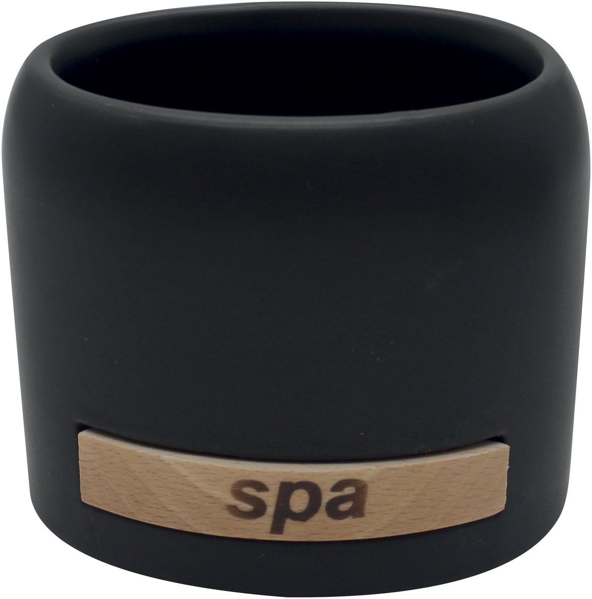 MSV SPA Tandenborstelhouder – Tumbler Badkamer Beker voor Tandenborstel en Tandpasta – Badkamer Accessoires – 10 x 7,5 x 8 cm