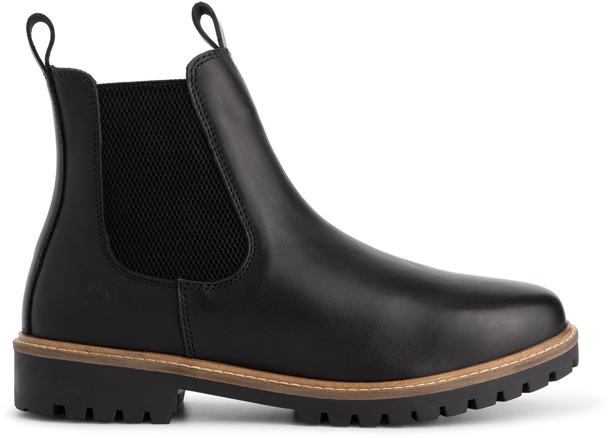 Travelin’ Hemsedal Heren Chelsea boots Wol gevoerd Zwart