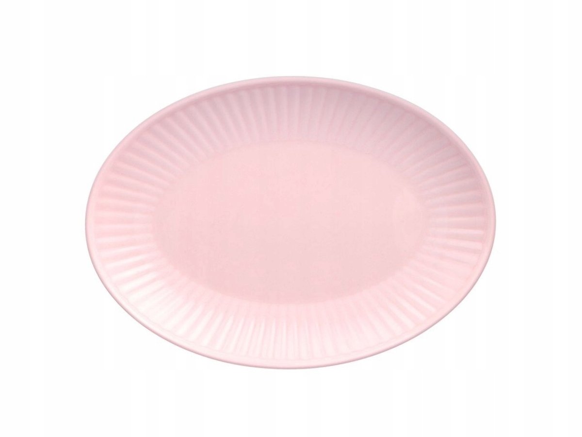 Ovale schaal 24 cm Dalia Melodia roze porselein Chodzież
