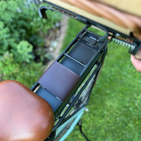Fietsmand Hond - Hondenmand Fiets - Veilig Fietsen - Met Draadkap - 47x29x34cm - Bruin — afbeelding 5