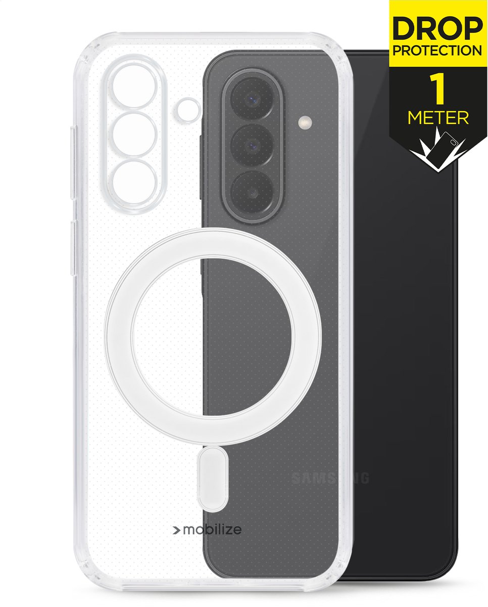 Mobilize Magsafe Compatible Naked Protection Case for - Geschikt voor Samsung Galaxy A27 5G - Clear
