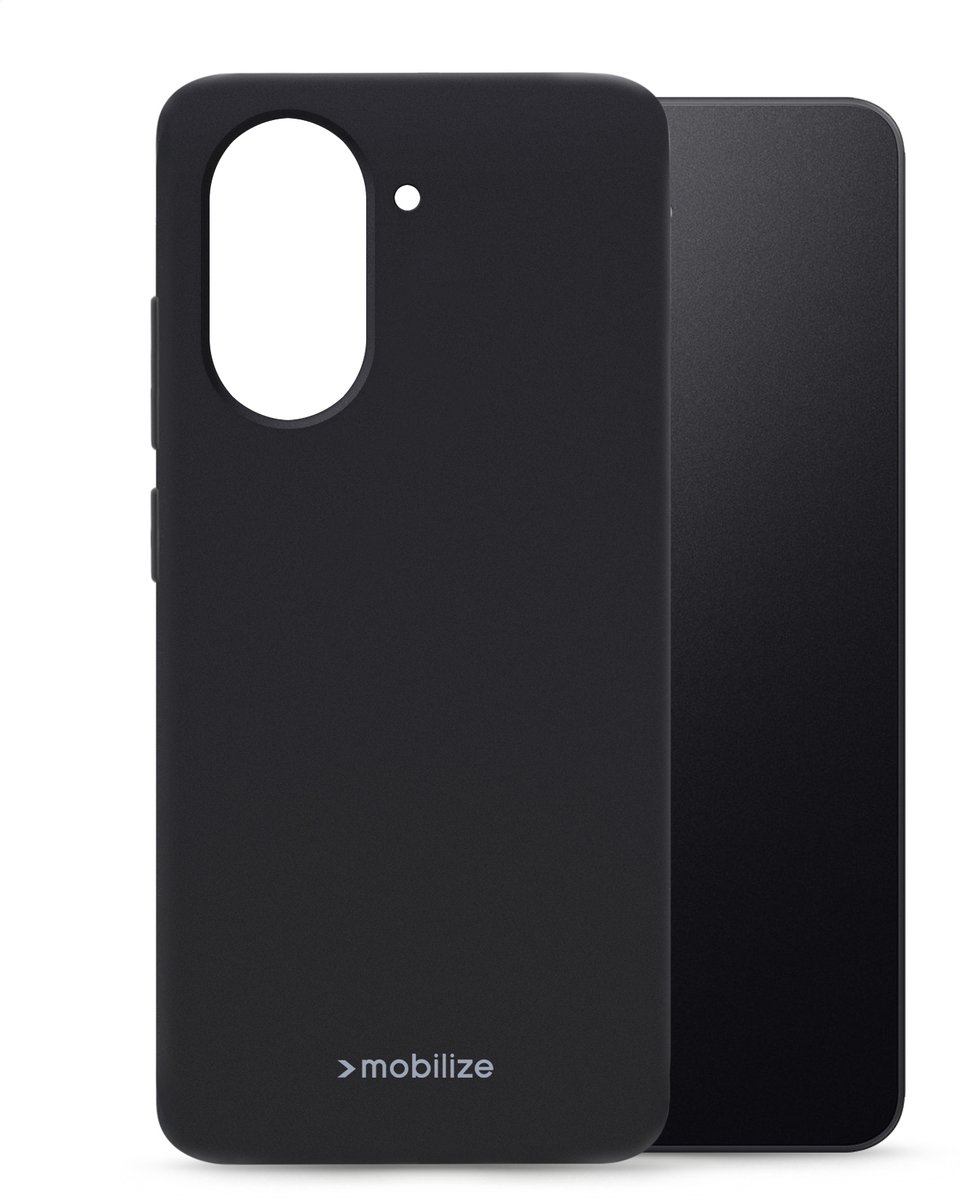 Mobilize Rubber Gelly Case - Geschikt voor Xiaomi Redmi A7 Pro 4G - Matt Black