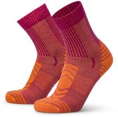 DANISH ENDURANCE Wandelsokken - Lichte Merino Wol Sokken met Blaarbescherming - Unisex - 1 Paar - Maat 39-42