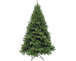 Triumph Tree Forrester - Kerstboom met Zachte PVC-Naalden - Kerstversiering met Kleurgecodeerde Takken - Kunstboom met Natuurlijke Gelaagdheid - H155 x Ø102 cm - Groen