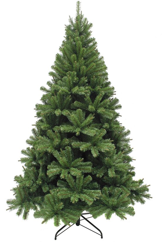 Triumph Tree Forrester - Kerstboom met Zachte PVC-Naalden - Kerstversiering met Kleurgecodeerde Takken - Kunstboom met Natuurlijke Gelaagdheid - H155 x Ø102 cm - Groen