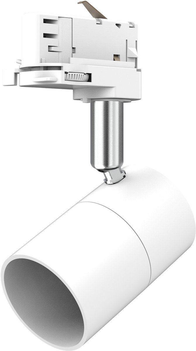 Mextronic TBRL344 3-fase railspot - wit RAL 9016 - GU10 fitting - draaibaar en kantelbaar