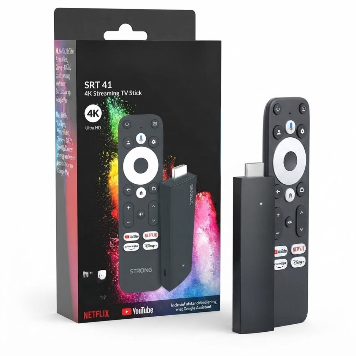 SP® Chromecast - Chromecast voor Tv - Media Streamer - Zwart - 9cm x 3cm x 2cm