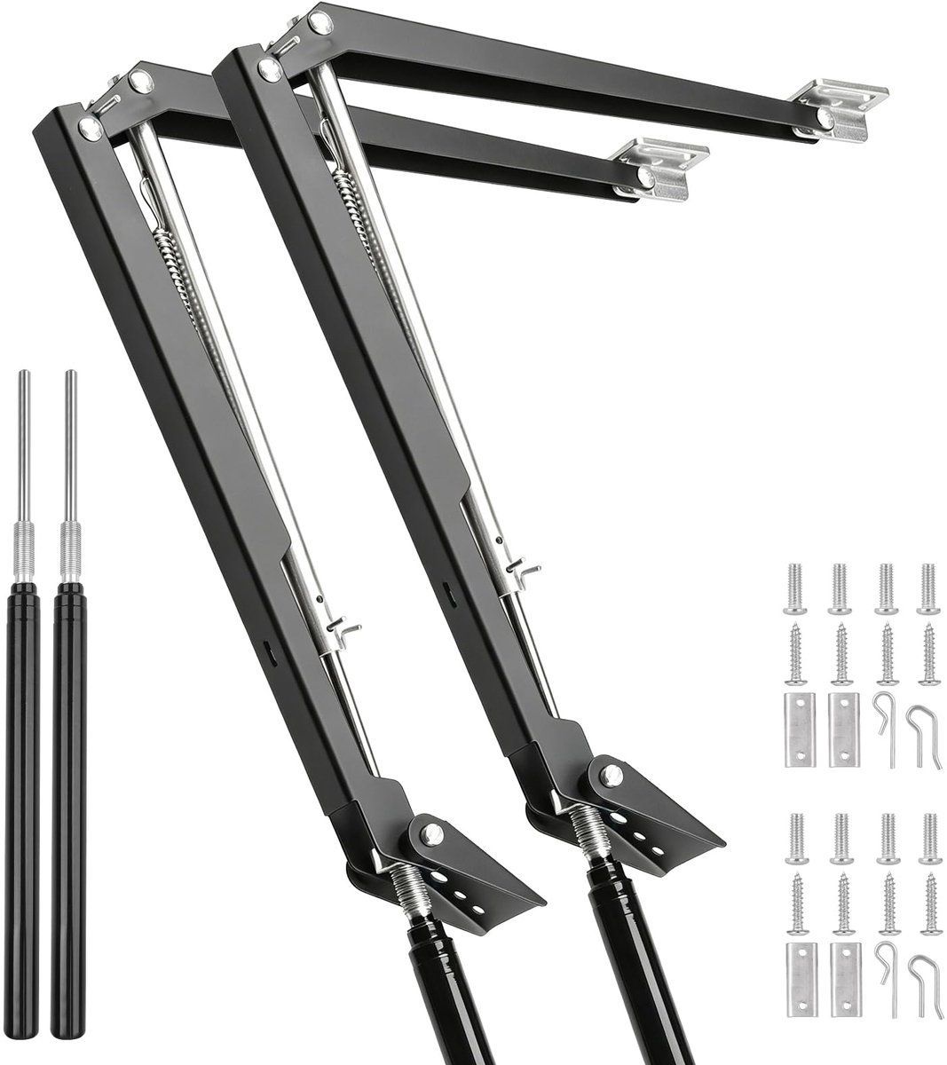 Automatische broeikas raamopener, 15 kg hefkracht, temperatuurgestuurde raamheffer, 45 cm openingshakt, stroomloos en automatisch, voor alle kassen (2 stuks)