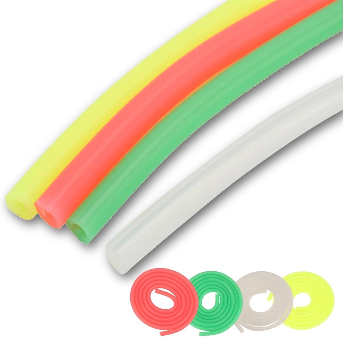1/10 Universal Silikon Kraftstoffleitung Rohr 3x5mm Upgrade Teil Passt für RC Benzin Auto Modell