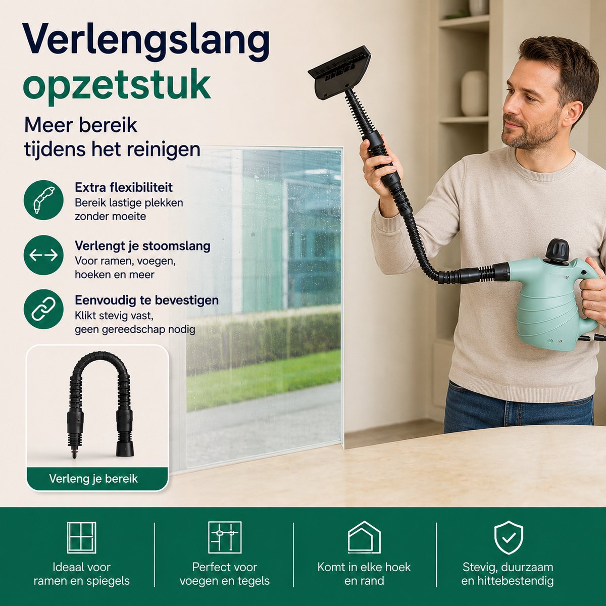 Kyce 13 in 1 Stoomreiniger - Handstoomreiniger thumbnail 5